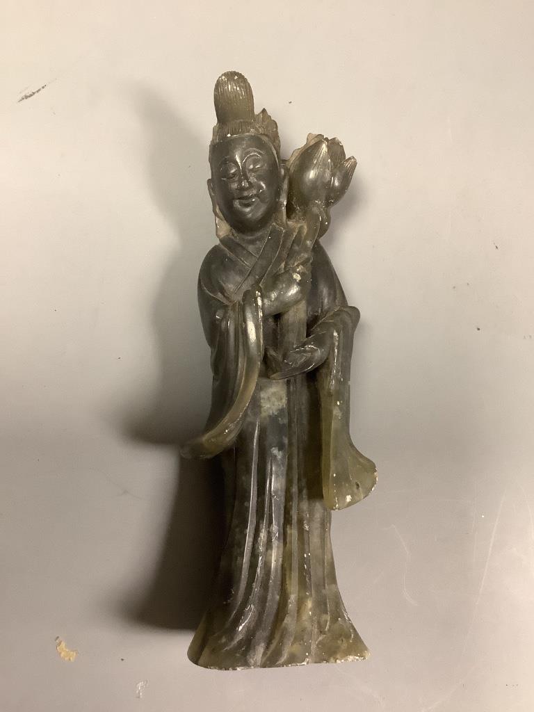 A group of Chinese hardstone carvings